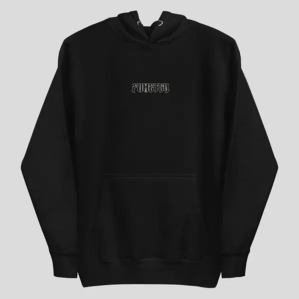 Immortal Tiger Hoodie Vintage Black