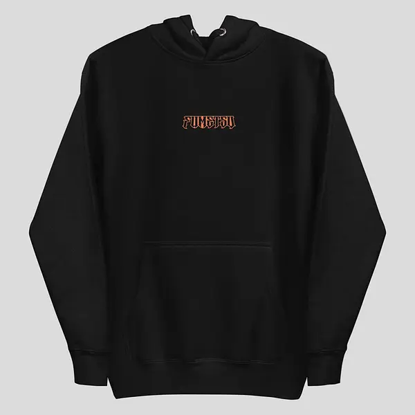 Immortal Tiger Hoodie Black/Orange