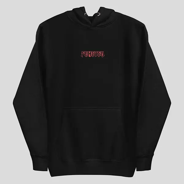 Immortal Tiger Hoodie Black/Red