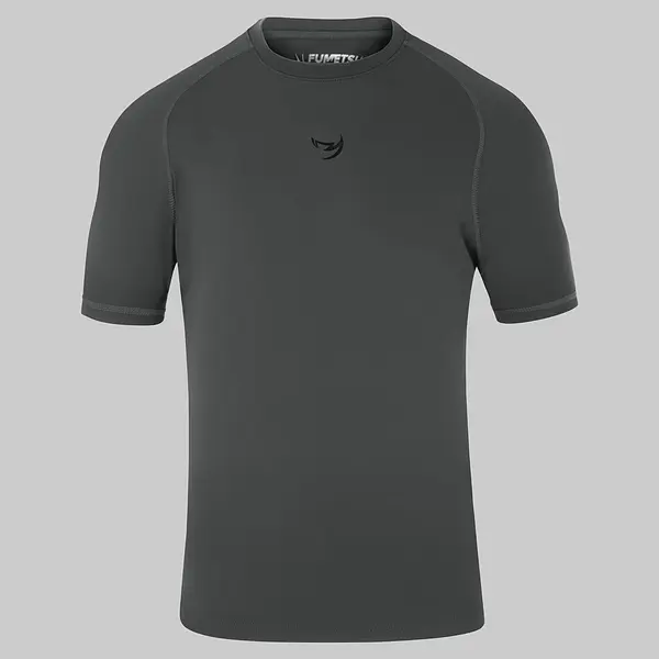 Origins Short Sleeve Rash Guard Grey