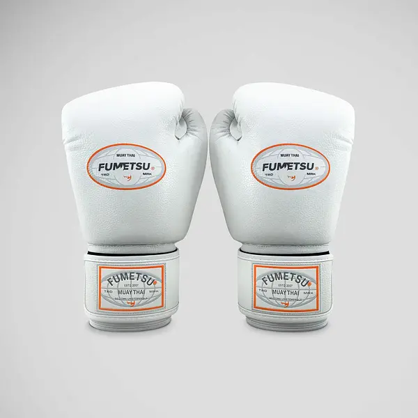 FMT1 Thai Boxing Gloves White