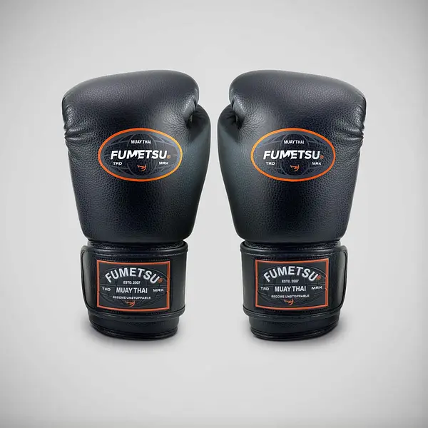 FMT1 Thai Boxing Gloves Black