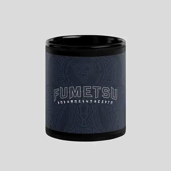 Mjolnir Glossy Mug Black