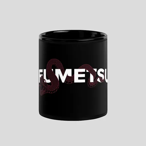 Anaconda Glossy Mug Black