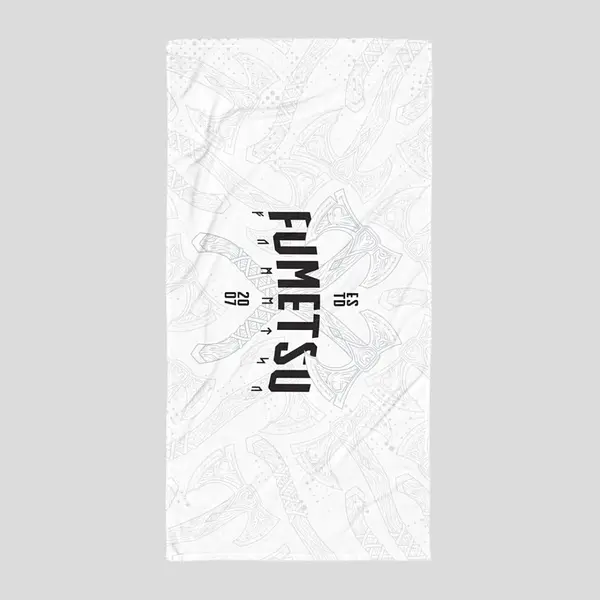 Berserker Large Towel White