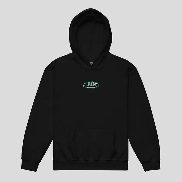 Oni Demon Kids Hoodie Black/Blue