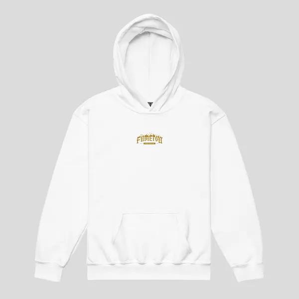 Oni Demon Kids Hoodie White