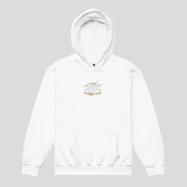 Dragon Slayer Kids Hoodie White