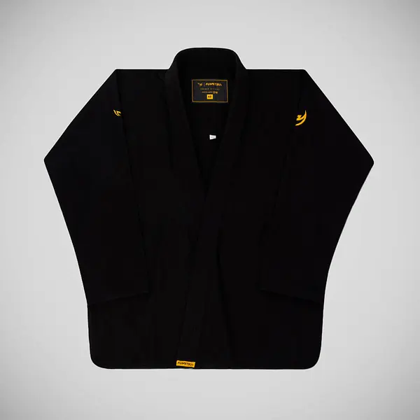 Womens Ghost V-Lite BJJ Gi Black/Yellow