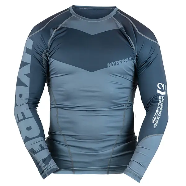 Hyperfly Rashguard ProComp Supreme Long Sleeve grey
