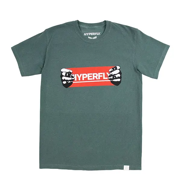 Hyperfly T-shirt Hands teal