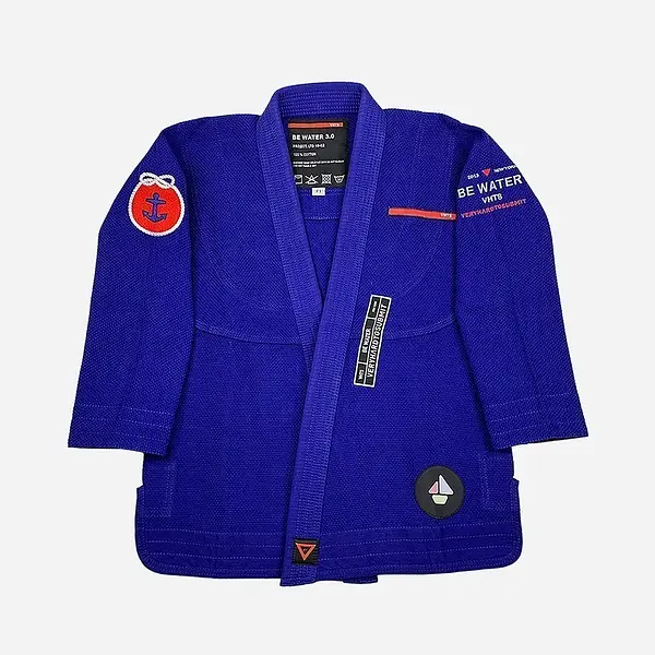 VHTS BJJ Gi Be Water blue