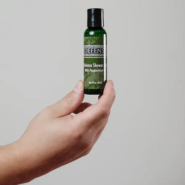 Defense Shower Gel Mini Peppermint