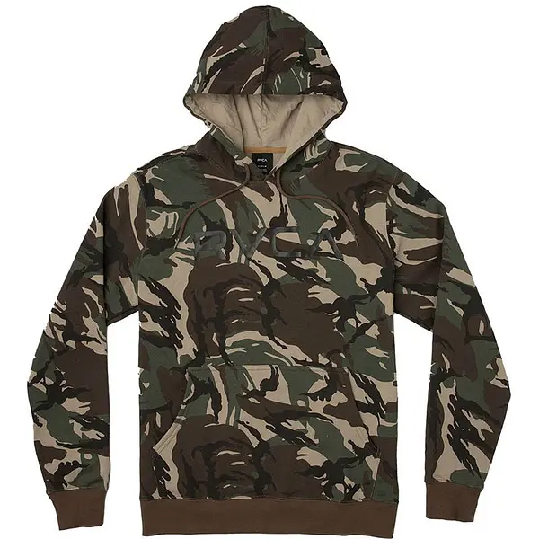 RVCA Hoodie Big Logo camo
