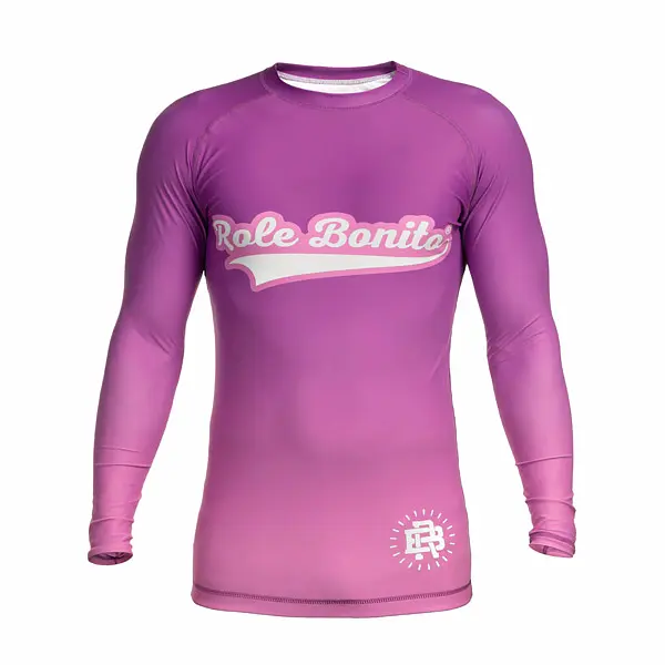 Purple Rash Guard – Long Sleeve
