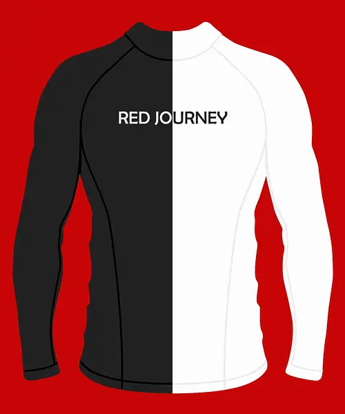 White Comp Rashguard