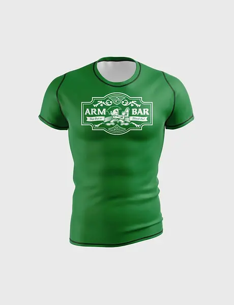 ARM BAR COMFORT FIT RASHGUARD SS