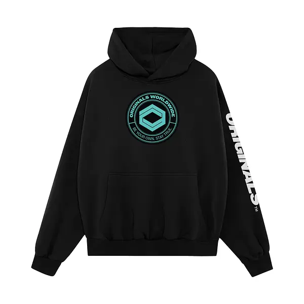 OG STAY TRUE PULLOVER HOODIE BLACK