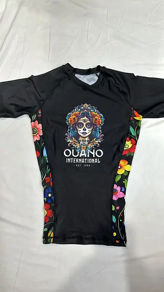 Dia de Los Muertos Female Short Sleeve Rashguard