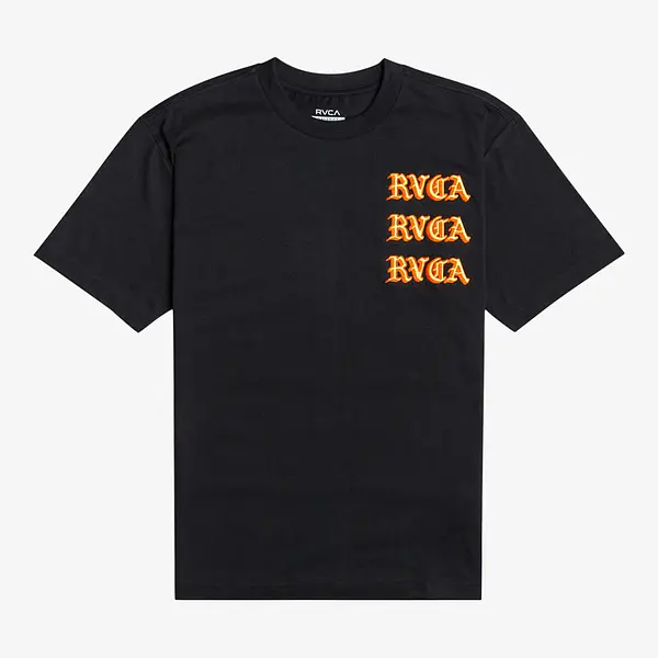 RVCA T-shirt Del Toro black