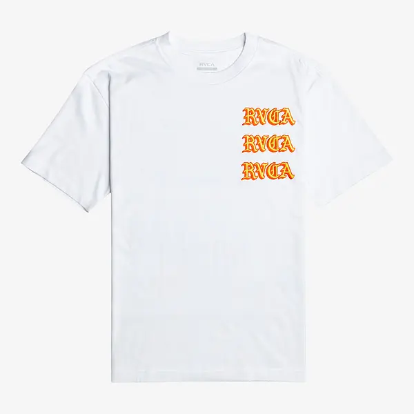 RVCA T-shirt Del Toro white