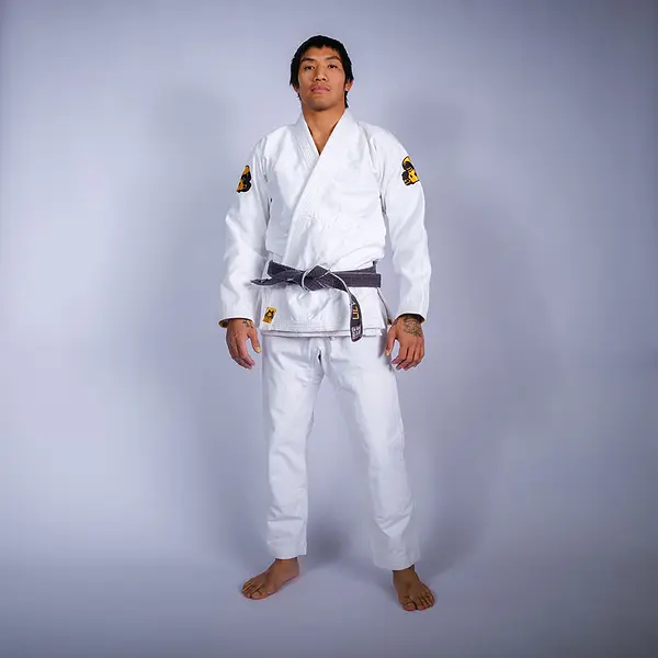 Inverted Gear BJJ Gi Old School V2 white