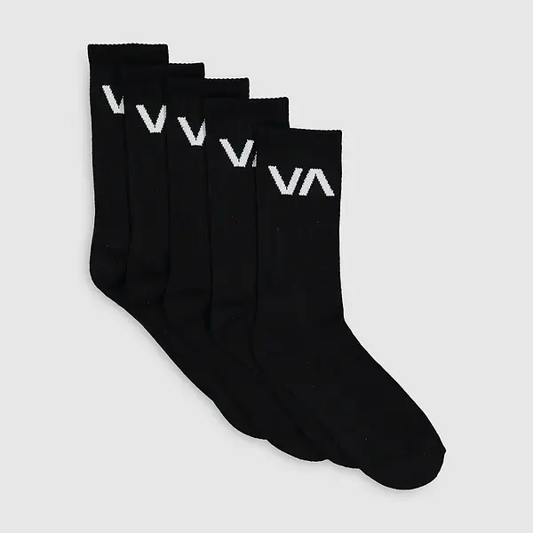 RVCA Sports Socks VA 5-pack