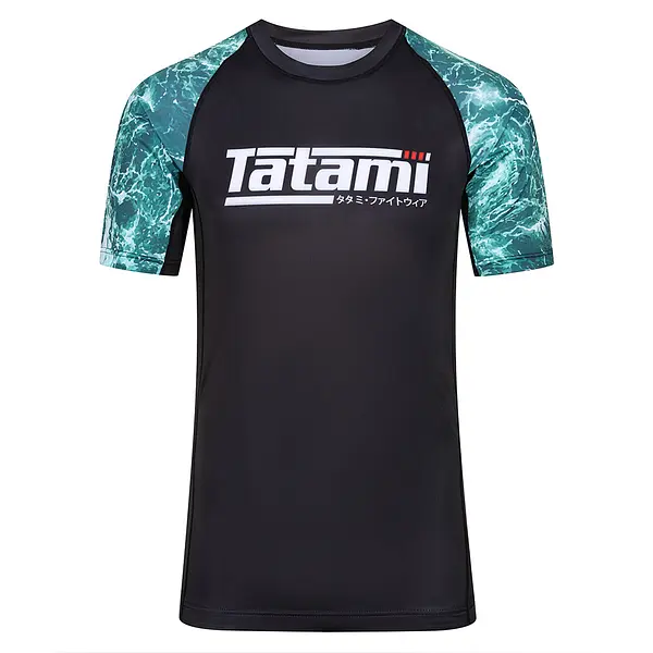 Tatami Rashguard Green Marble