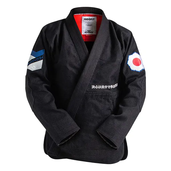 Hyperfly BJJ Gi JudoFly black