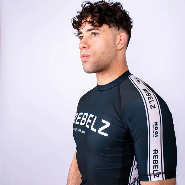 Rebelz Rashguard Ranked black