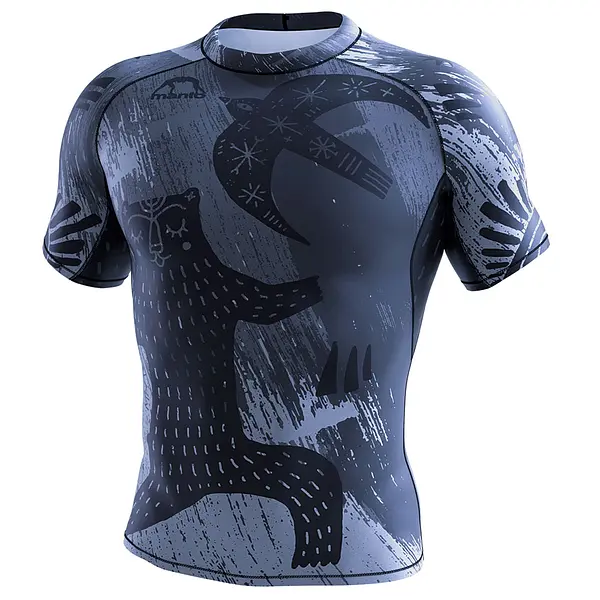 Manto Rashguard Livings grey