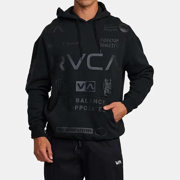 RVCA Hoodie All Brand black/black