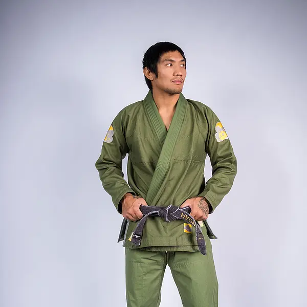 Inverted Gear BJJ Gi Ultralight green