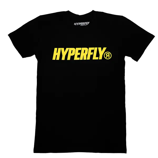 Hyperfly T-shirt black/yellow