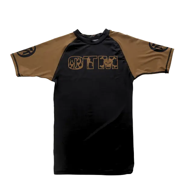 OTM FHS brown ranked Rash guard