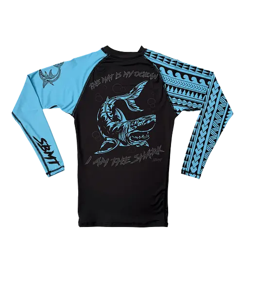 SBMT Mat Shark long sleeve Rashguard