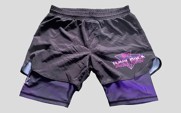 Retrowave Combat Shorts