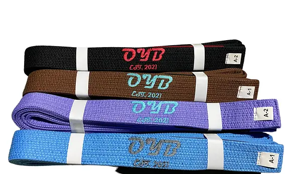 Pearl Weave BJJ Belts