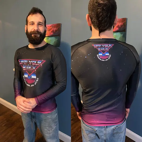 Retro Rock Rashguard