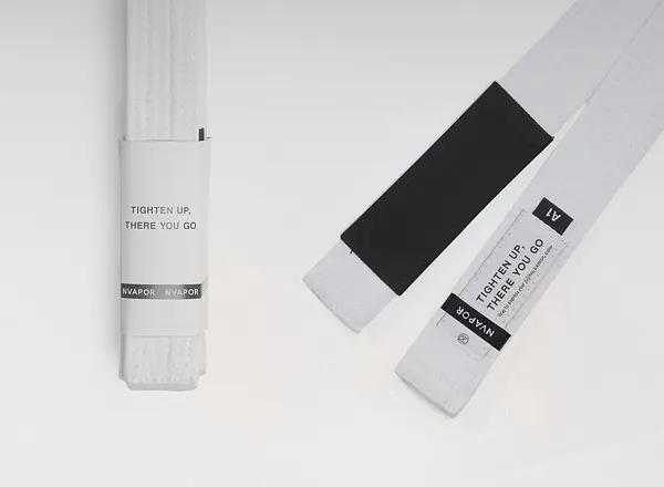NVAPOR Basic Belt_white