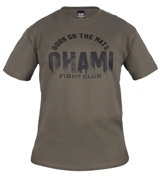 OKAMI T-Shirt Fight Club Khaki