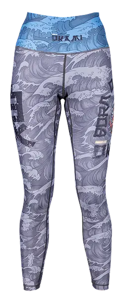 OKAMI Ladies Spats Kois Black
