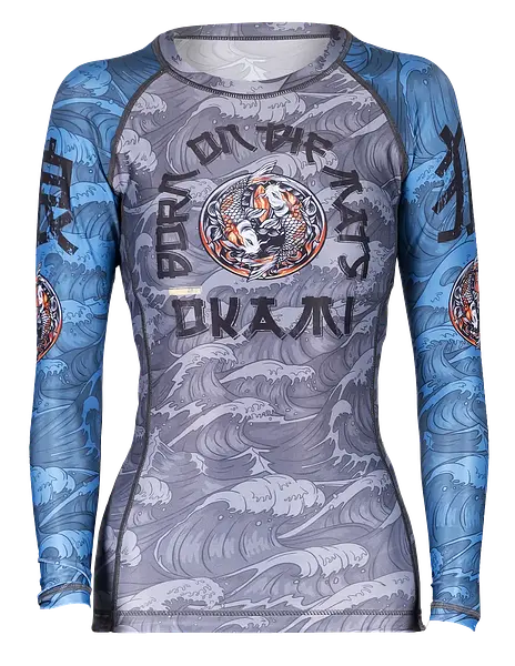 OKAMI Ladies Rashguard Kois L/S Black