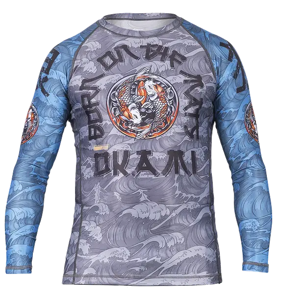 OKAMI Rashguard Kois L/S Black