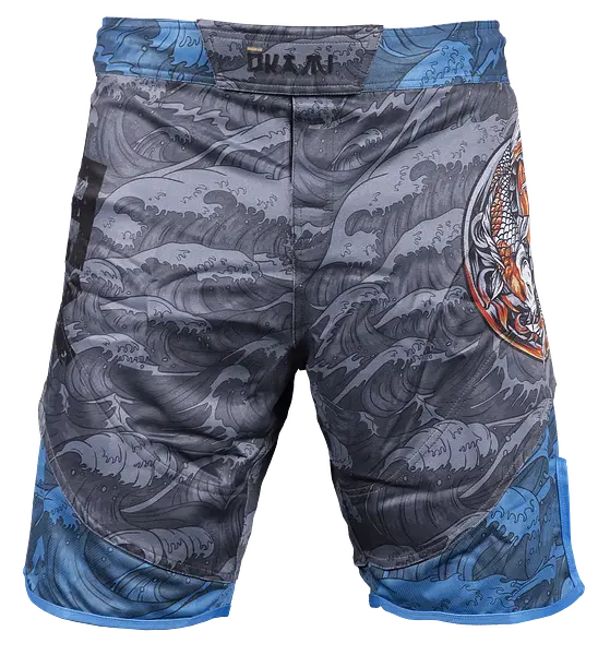 OKAMI Fight Shorts Kois Black
