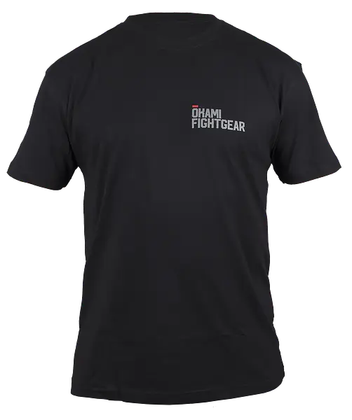 OKAMI T-Shirt Drill black