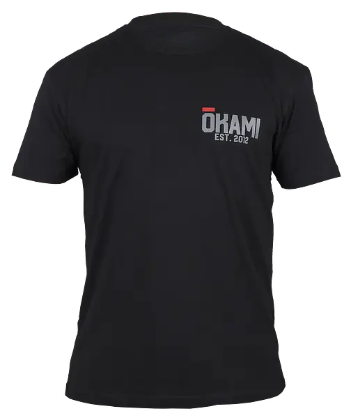 OKAMI T-Shirt EST 2012 black