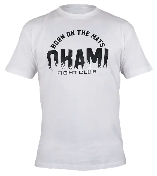 OKAMI T-Shirt Fight Club white