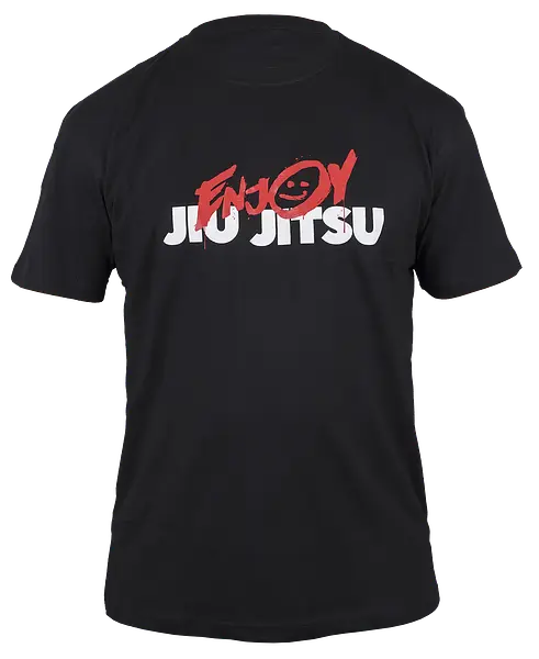 OKAMI T-Shirt Enjoy Jiu Jitsu black