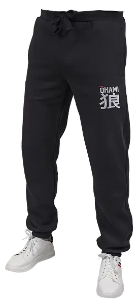 OKAMI Sweat Pants Kanji